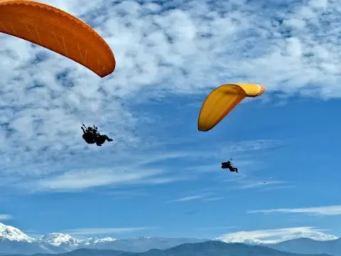 Paragliding in Pokhara