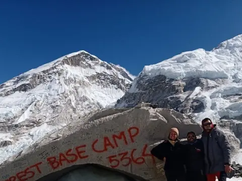 Trekking in Nepal in April