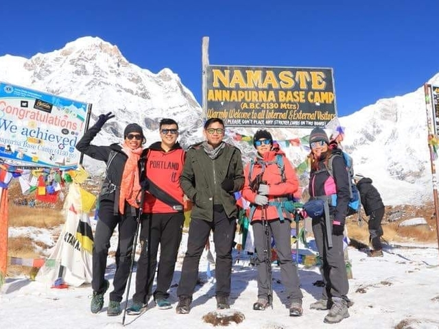 Trekking al campo base dell'Annapurna