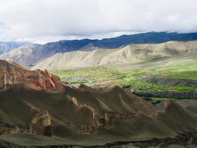 Trekking nell'Alto Mustang