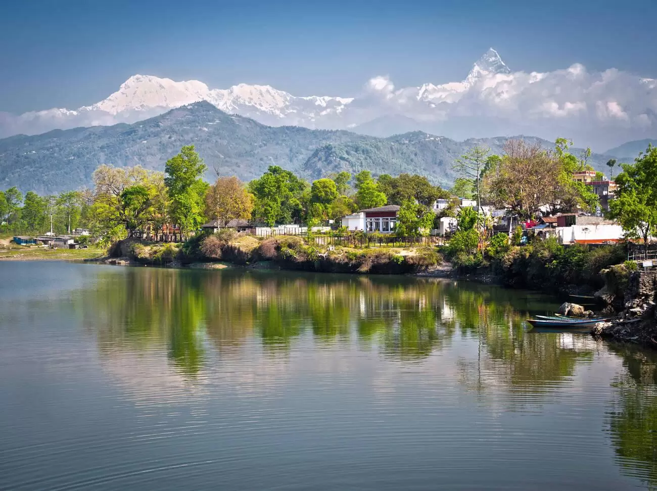 Machapuchare seen from Pokhara